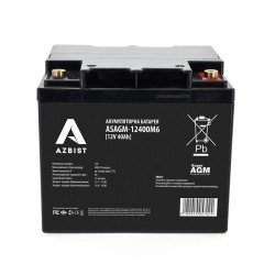 AGM ASAGM-12400M6  Black Case  12V 40.0Ah 