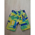 Шорты пляжные детские сине-зелёные- 157-01-1 фото товара