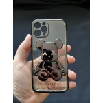 Чехол прозрачный с черным медведем Iphone 12 Pro, 2003-02-1 фото товара