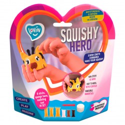 Набор для лепки с воздушным пластилином Squishy SquiRaff ТМ Lovin 70127