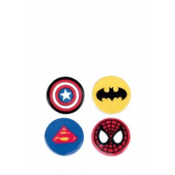 Детский набор для лепки из полимерной глины "Значки Супергерои" (ПГ-007) PG-007 значки