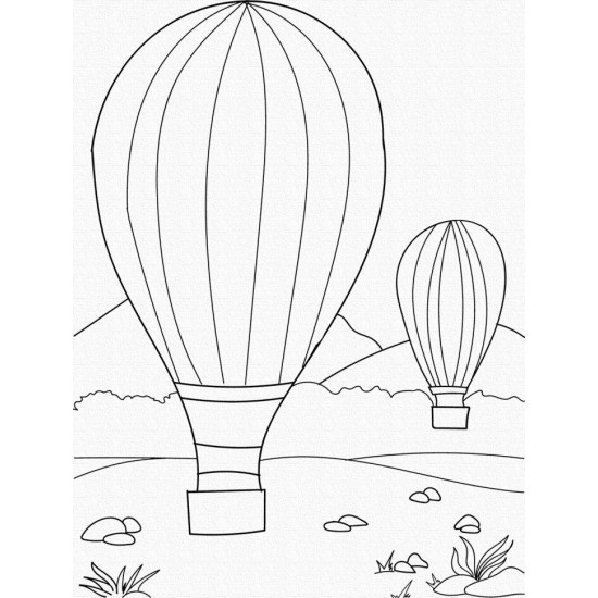 Роспись на холсте. Art Craft Воздушные шары 25х30 см 15512-AC фото товара