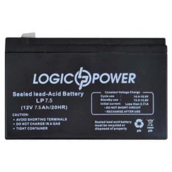 LogicPower LPM 12V 7.5Ah фото товара