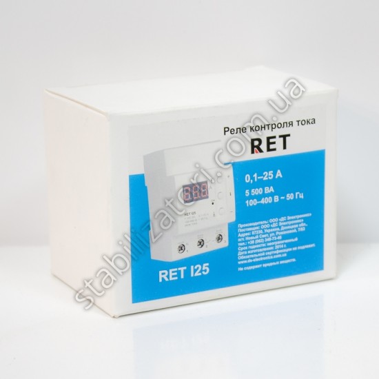 RET I25 - реле тока фото товара