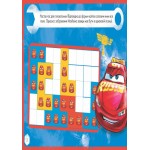 Детская развивающая книга Рисуй, ищи, клей. Тачки 837004 на укр. языке фото товара