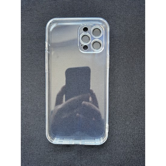 Силиконовый прозрачный чехол Iphone12 Pro max 2003-04-2 фото товара