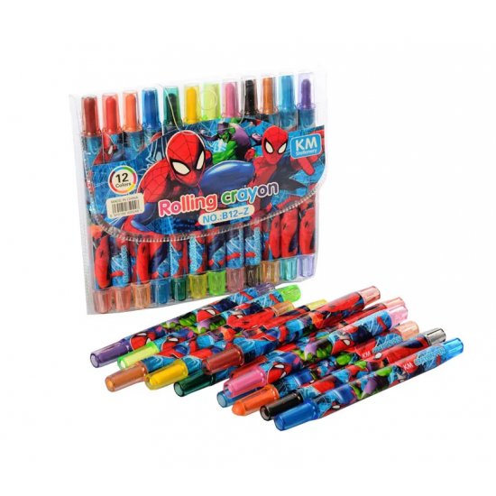 Детские мелки для рисования MK 4392 пастельные  ( 4392-Z (Spider Man)) фото товара