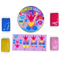 Набор для лепки с воздушным пластилином Princess Fairy ТМ Lovin 70138 (Crown)