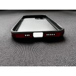 Кожаный чехол красный Iphone 12 2000-02-1 фото товара