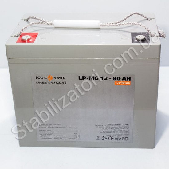 LogicPower LPM-MG 12V 80AH фото товара