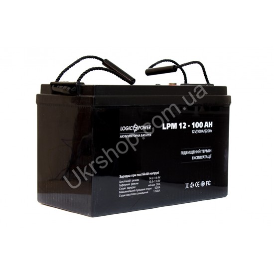 LogicPower LPM 12V 100AH фото товара