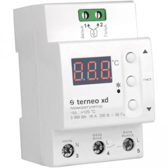 Terneo xd - терморегулятор фото товара