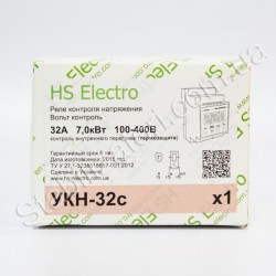 HS-Electro УКН-32с ( термозащита ) - реле напряжения