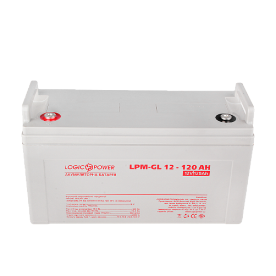 LogicPower LPM-GL 12V 120AH фото товара
