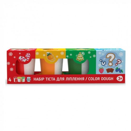 Набор теста для лепки Aroma Dough 4 cups TM Lovin 41201 в стаканчиках фото товара