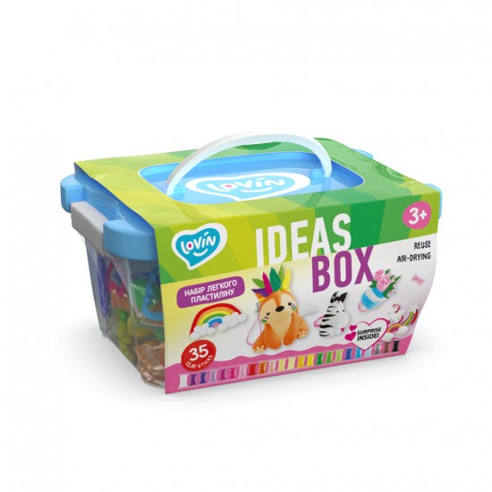 Набор легкого пластилина Ideas box TM Lovin 70108 фото товара