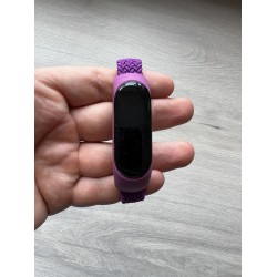 Ремінець для годинника Xiaomi 5/6 плетений  фіолетовий 2004-08-11