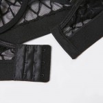 Комплект белья черный прозрачный 336-27 фото товара