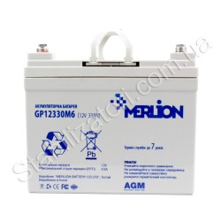 MERLION AGM GP12-33 12V 33AH