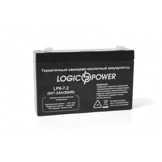 LogicPower LPM 6-7.2 AH фото товара