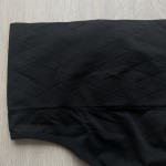 Трусики женские стринги с высокой талией черные 334-05 фото товара