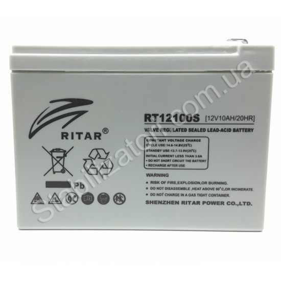 RITAR RT12100S, 12V 10.0Ah фото товара