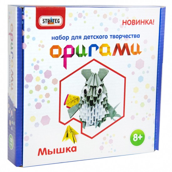 Модульное оригами Мышка 203-3 рус фото товара