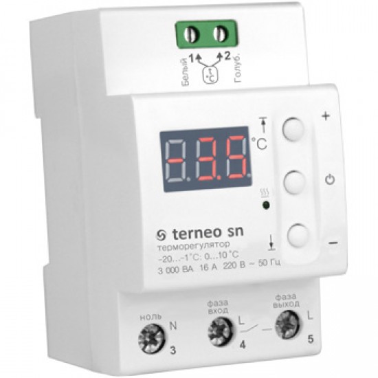 Terneo sn - терморегулятор фото товара