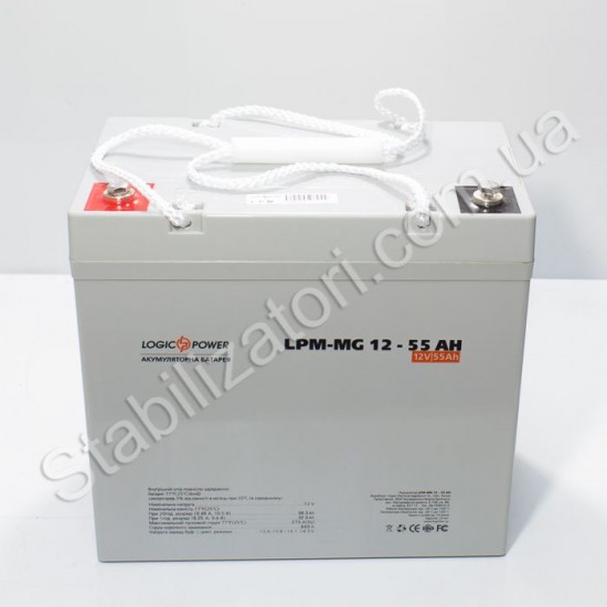 LogicPower LPM-MG 12V 55AH фото товара