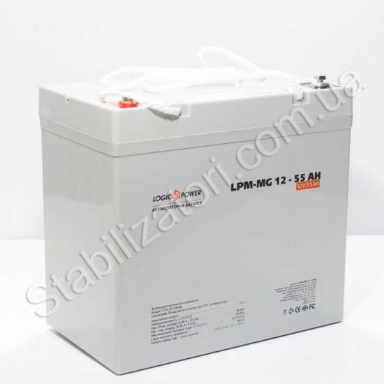 LogicPower LPM-MG 12V 55AH фото товара