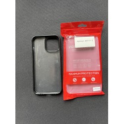 Силиконовый прозрачный чехол с черным ободком Iphone13 promax 2001-01-2