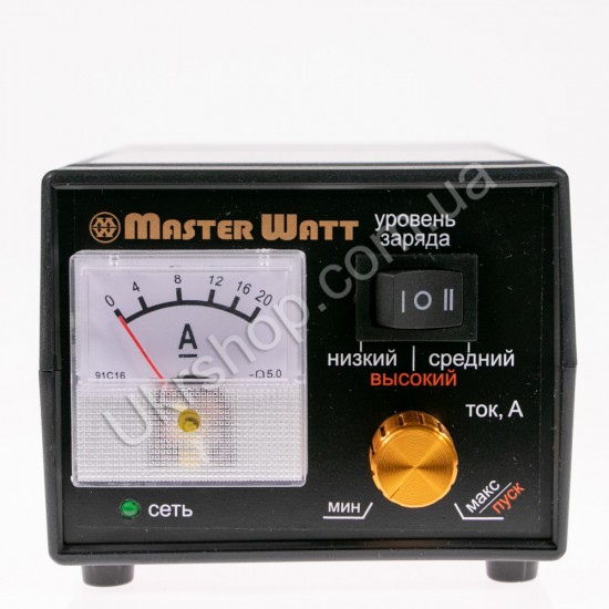Зарядное устройство Master Watt 15А 12В фото товару