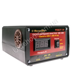 Зарядний пристрій РОБОТ-30 Master Watt 1 - 400 А*год 12/24 В Цифрова індикація