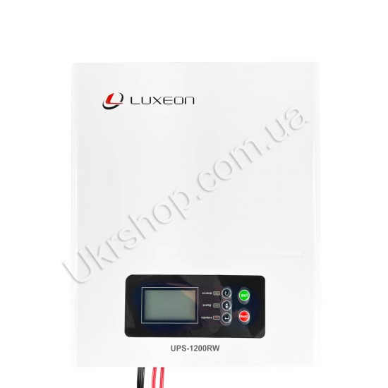 LUXEON UPS-1200RW - ДБЖ для котла газового і твердопаливного фото товару