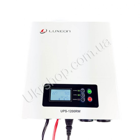 LUXEON UPS-1200RW - ДБЖ для котла газового і твердопаливного фото товару