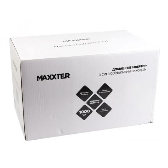 ИБП Maxxter MX-HI-PSW1000-01 фото товару