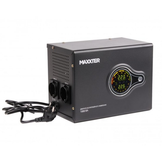 ИБП Maxxter MX-HI-PSW1000-01 фото товару