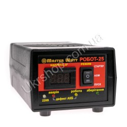 Пуско-Зарядное устройство РОБОТ-25 Master Watt 2 - 400 А*ч Цифровая индикация