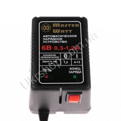 Зарядний пристрій Master Watt  0,3-1,2А 6В