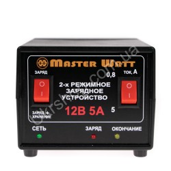 Зарядний пристрій Master Watt 0,8-5А 12В 2-х режимний